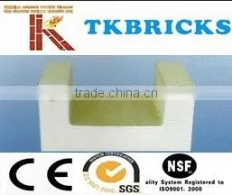 Big Size Fire Clay Block for Glass Furnace Clay Brick thumbnail-1