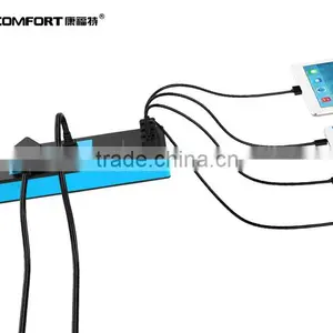 Multifunctional 4 Usb Ports 2 Plugs Multiple Socket Outlet thumbnail-2