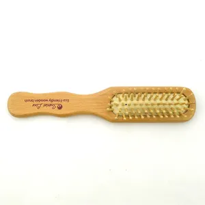 Wood Brush Hair Fast Hair Straightener Brush Natural Hair Brush thumbnail-4