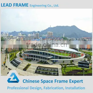 Stainless Steel Space Frame for Outdoor Stadium Roofing thumbnail-3
