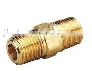 Precision Straight Coupling Brass Fittings for Hose thumbnail-1