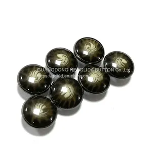 HLD Button Factory Wholesale 15mm Plating Spring Snap Button for Garment thumbnail-4