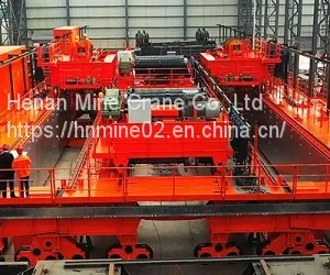 YZS Four Beams 350 Ton Main & Aux. Hooks Foundry Crane A8 Whole Circule thumbnail-4