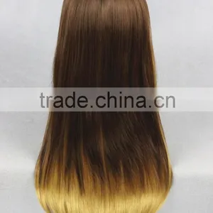 High Quality 65cm Medium Long Straight Blond&Gold Mixed Lolita Wig Synthetic Anime Wig Cosplay Hair Wig Party Wig thumbnail-4