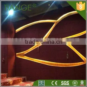 Decorative Fabric Wall Panels Soundproof Fiberglass Ceiling Manufacture thumbnail-1