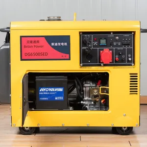 Belon Power 4.5kw Dual Voltage Silent Diesel Generator Dual Power Output thumbnail-1