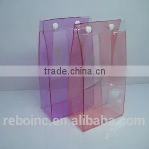 PVC Promotional Button Closure Packing Bag DXC1212-09 thumbnail-3