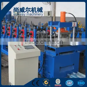 Automatic Top Quality Metal Stud and Track Scaffolding Walk Board Galvanized Steel Floor Deck Machine thumbnail-1