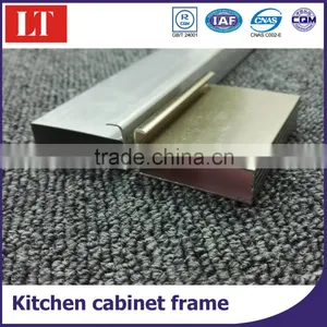 Hot Sale Aluminium Extruded Profile for Kitchen Cabinet Door Handle thumbnail-1