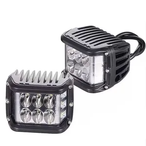 LED Strobe Work Light for Trucks & SUVs 4-Inch Waterproof IP68 Auto Accessories Off-Road Driving Lamp for 4x4 Vehicles thumbnail-1