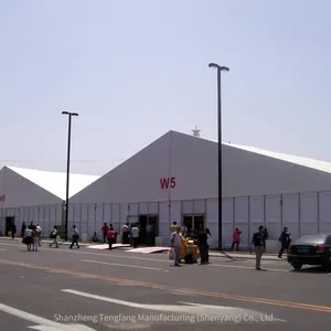 Tents and Event Marquees, Wedding Marquees, Rental of Matching Glass Walls, Fabric Drapes, and Carpets. One-stop Service thumbnail-3