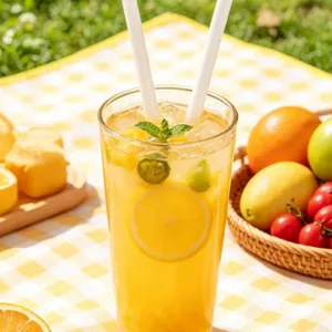 PLA19 & PLA23 Biodegradable Straws Fine Tubes for Event Catering and Parties thumbnail-2