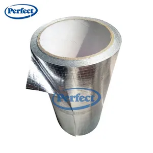 95% Reflectivity Wall Wrap Roof Sarking Insulation Aluminum Foil/MPET Laminated Woven Fabric Vapour Barrier thumbnail-2