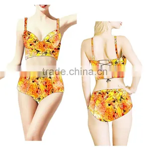 (ODM/OEM Factory)Custom Tankinis Set Sexy Bodysuit COMIC SWIMSUIT Digital Printing Swimwear Women, Swimwear Tops Fashion Women thumbnail-6