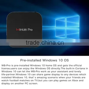 2gb 32gb Android tv Box Cx-w8 Pro Mini pc With W10 Pro Intel 2.4G Wifi bt 4.0 Mini pc Cx-w8 Pro thumbnail-4