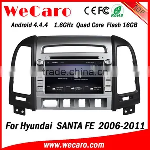 Wecaro WC-HS7024 Android 4.4.4 Car Multimedia System in Dash for Hyundai Santa fe Dvd Gps Android Bluetooth 2006-2011 thumbnail-1