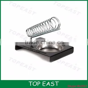 TP-012 Soldering Iron Support Stand Station Metal Base Rectangle Stand Holder Base Support Station Safety Protecting Base thumbnail-1