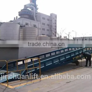 0.9~1.7m, 8 Ton Front Load Containers /hydraulic Loading Ramp /adjustable Loading Ramp thumbnail-3