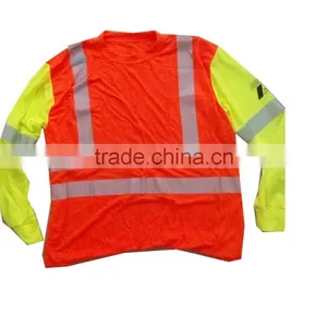 Long Sleeve hi Visibility T-shirt thumbnail-2