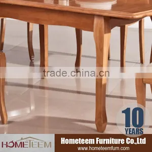 Classic Expanding Dining Table Wood Furniture Feet thumbnail-6