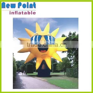 Inflatable Sun Toys,gaint Inflatable Cartoon ,big Cartoon Characters,yellow Cartoon Characters thumbnail-1