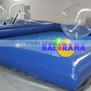 Inflatable Pool and 2 Waterball thumbnail-1