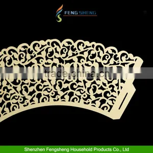 50pcs Cupcake Wrappers Wraps Cases Wedding Cake Edge thumbnail-4