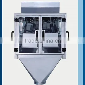 Automatic 2 Head Linear Digital Weigher, Dry Syrup Powder Weighing and Filling Machine thumbnail-5