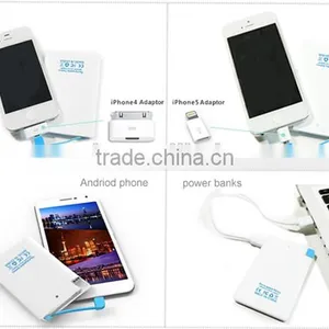 Most Popular Fashion Portable 2500mAh Credit Card Power Bank for Andorid/IOS thumbnail-6