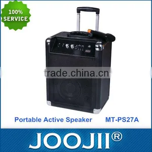 2015 Hot Selling Design Portable Trolley Active Speaker CE ROHS FCC Approved thumbnail-1