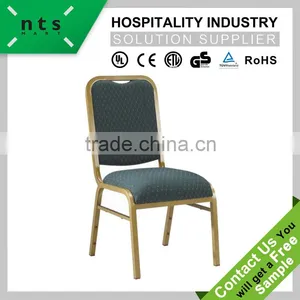 Multi-use Aluminum Stacking Dining Chair thumbnail-1