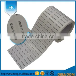 Customized Coated Paper Glossy White Blank Barcode Sticker Printing Wholesale China Manufacturer thumbnail-1