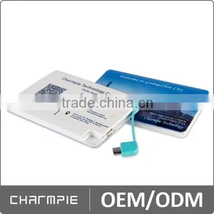 New Products 2015 Innovative Product 1800mah Credit Card Size Ultra Slim Power Bank thumbnail-3