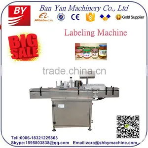 Shanghai Factory BY-TB100 Automatic Labeling Machine for Bottles,jar Can Wine Bottle Labeling Machine , Bottle Labeling Machine thumbnail-1
