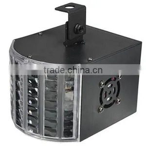 DJ Lights, DMX Sound Music Control 18W RGB LED Strobe Effect Stage Lighting for Club Disco Party Show (Black) thumbnail-4
