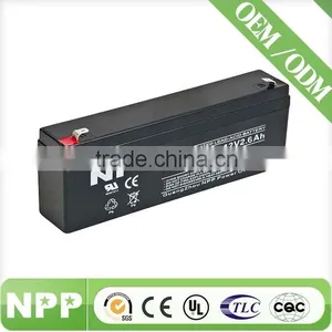 12v2ah/12v2.6ah Lead Acid Battery for UPS thumbnail-1