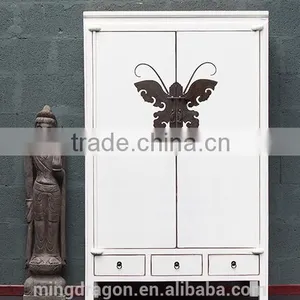 Bed Room Furniture,solid Wooden Wardrobe, thumbnail-1