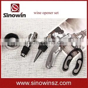 Bottle Shaped Red Wine Opener Set 3 in 1 Bottle Opener thumbnail-4