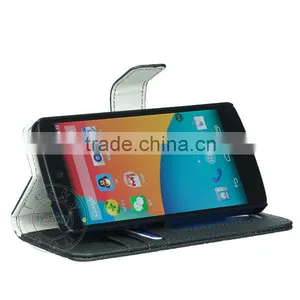 IN STOCK For LG Google Nexus 5 E980 Phone Wallet Flip Stand Leather Case thumbnail-1