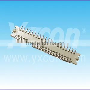 20 Pin Dual Row Vertical SMT With Locating Pegs 030 Wafer Connector thumbnail-1