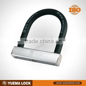 Motorcycle U Lock, Hardened Shackle, Double Locking, High Security Cylinder thumbnail-1