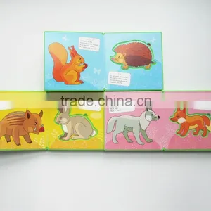 Colored Infant Kids Eco-friendly EVA Soft Foam Book Printing Educational Animals Learning thumbnail-1