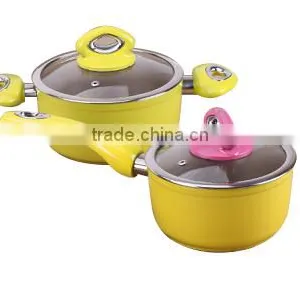 Non Stick Forging Aluminum Fry Pan & Pot Set Risoto Elmich S-05 thumbnail-4