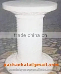 Marble Table Base, Marble Dining Table Base, Marble Table Stand thumbnail-1