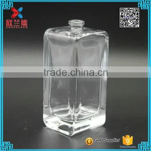 Wholesale 100ml Rectangle Empty Glass Perfume Refill Bottle thumbnail-2