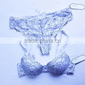 Private Label Bra Set Sexy Transparent Panties and Bra Luxury Bra and Panty Sets Supplier's Choice thumbnail-1