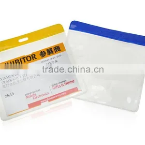 Clear PVC ID Card Working Card Badge Holder thumbnail-5