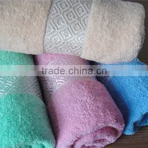 Promotional Gift Used Plain Dyed Roller 100% Terry Beach Towel Set SD-874 thumbnail-1
