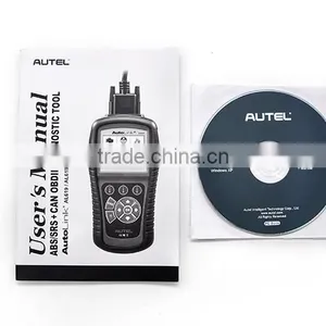Original Autel Autolink AL619 ABS/SRS + CAN OBDII Diagnostic Scan Tool Turn off Check Engine Light Clears Codes Resets Monitors thumbnail-5