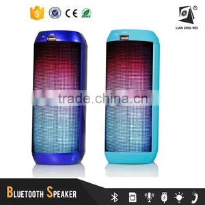 Cylinder Mini Bluetooth Speaker With Led Light Super Bass thumbnail-2